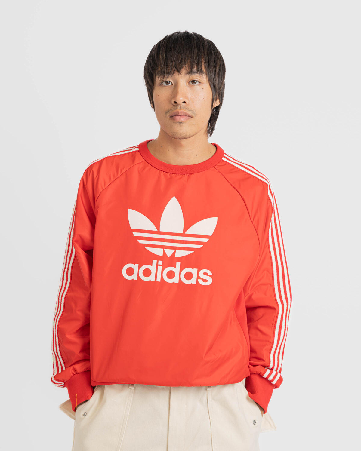 adidas originals x WALES BONNER NYLON CREWNECK | JE5994